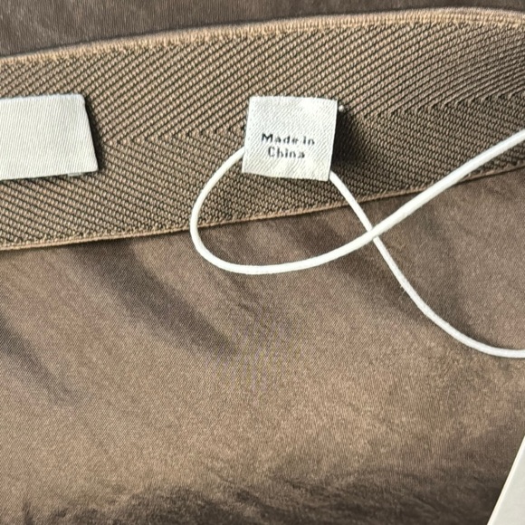 NWT Vince  A-Line, Above the Knee-Length, Slip Skirt, Size M, Color Brown - Picture 7 of 10